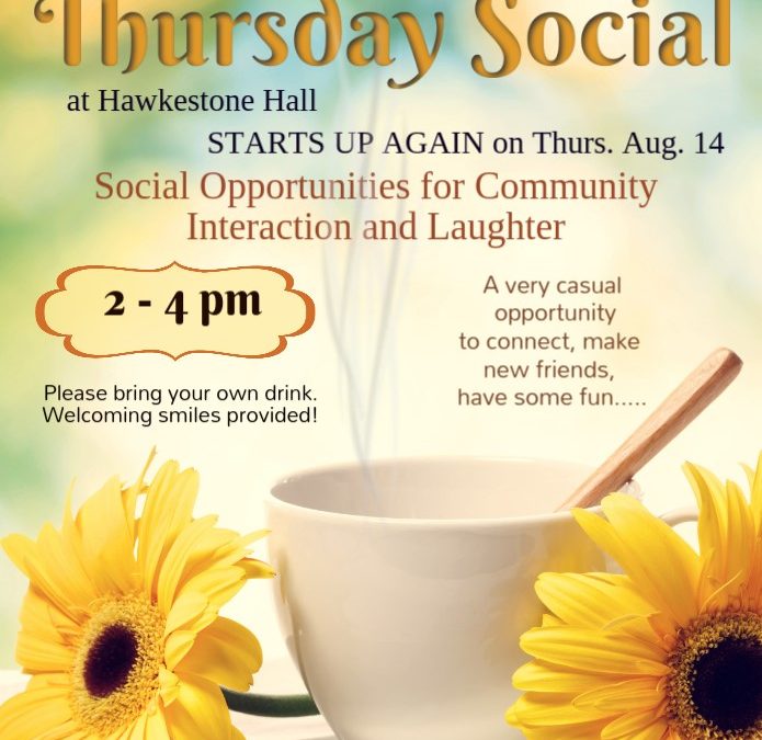 Thursday Social Drop-In