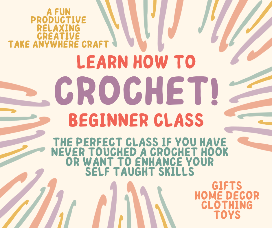 Poster of Learn How to Crochet class