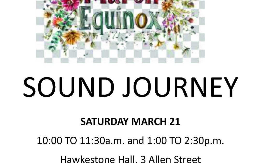 Sound Journey – March Equinox