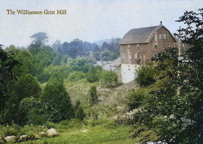 Postcard of the Crawford Mill